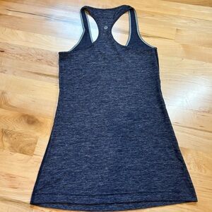 Lululemon Cool Racerback - Heathered Dark Navy- Size 4